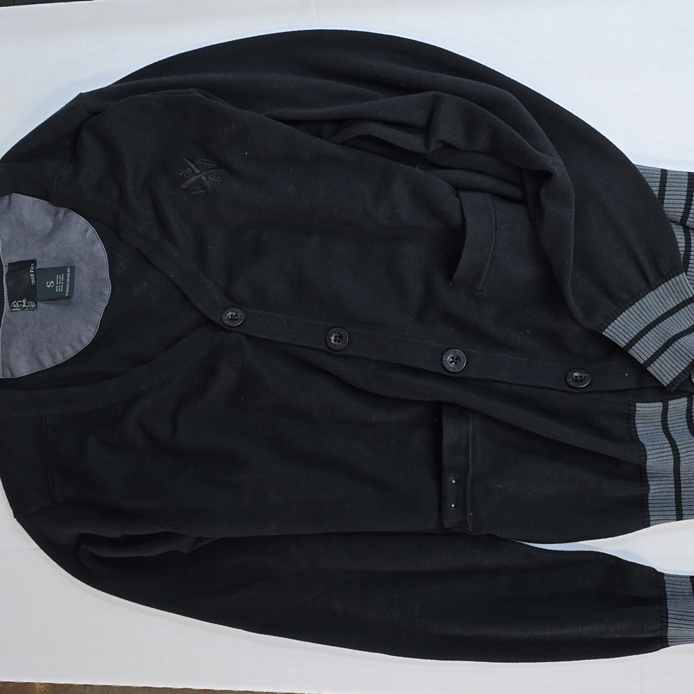 Iron Fist Black Cardigan Sweater